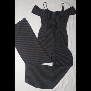 Dark blue jumpsuit